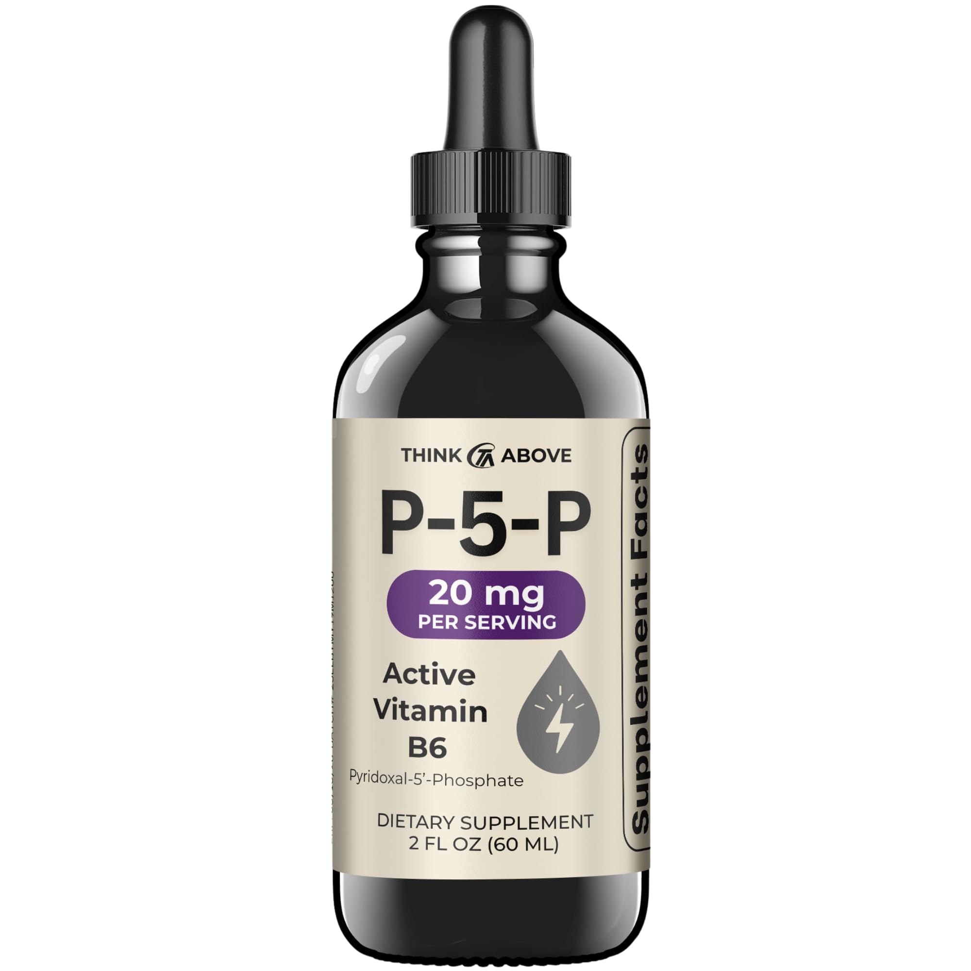 Amazon.com: Think Above P5P Liquid Drops – Activated Vitamin B6